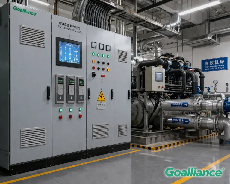 Cải Tạo Hệ Thống Truyền Động Tốc Độ Biến Đổi HVAC — Tổ Hợp Thương Mại Lớn, Quảng Châu, Trung Quốc