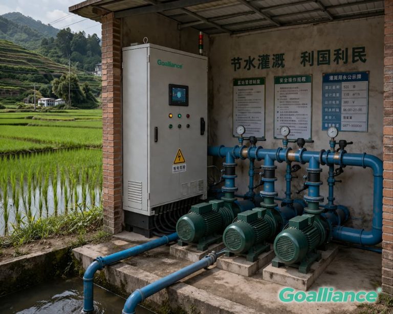 Nâng Cấp Trạm Bơm Tưới Tiêu Biến Tần — Hợp Tác Xã Nông Nghiệp, Tỉnh Vân Nam, Trung Quốc